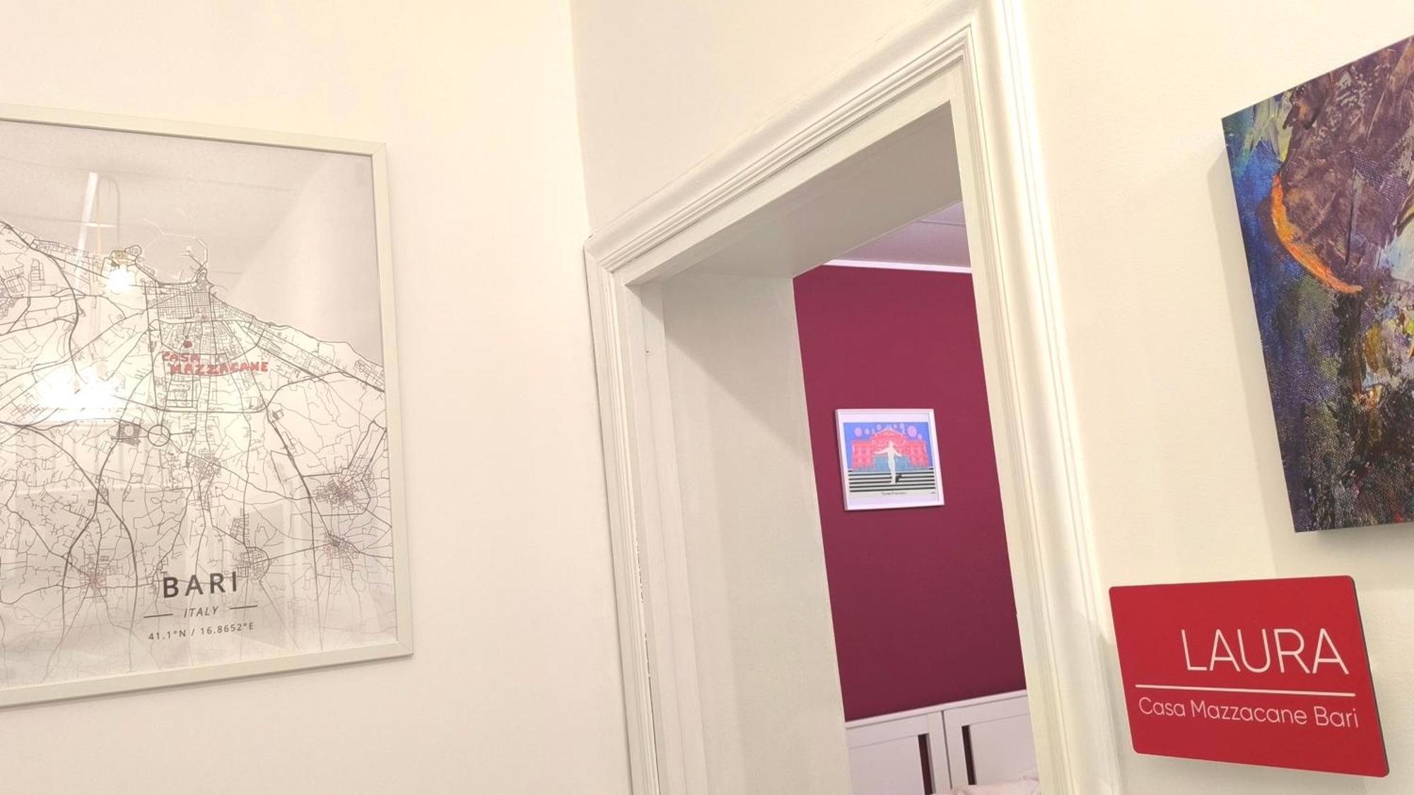 Casa Mazzacane Bari Appartamento Con 2 Camere Da Letto Exteriör bild